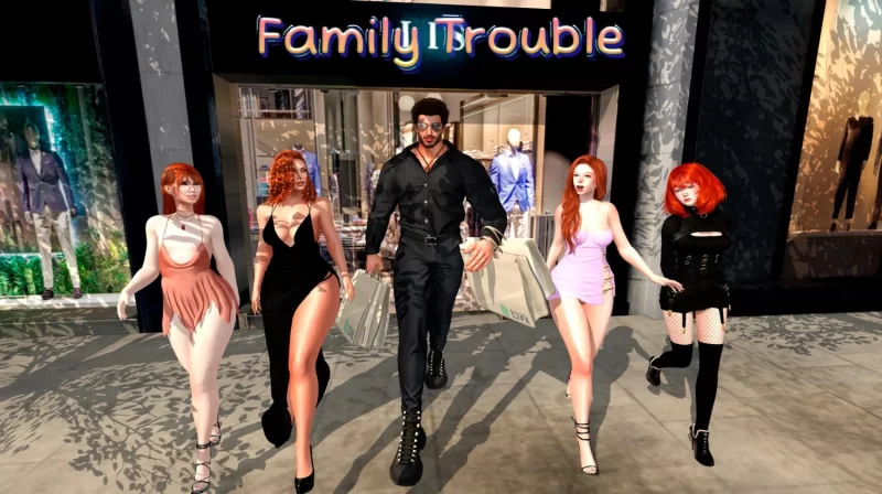 【后宫SLG/乱伦补丁+画廊解锁/双端】Family Trouble家庭烦恼0.9.58汉化版 [2+3.40G][百度盘]