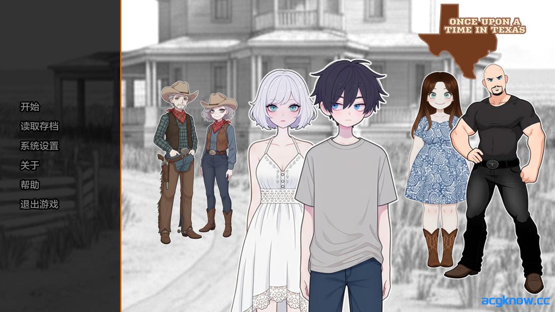 [PC+安卓][日系SLG/汉化] 德州往事 [v2.0] Once Upon a Time in Texas [898M]