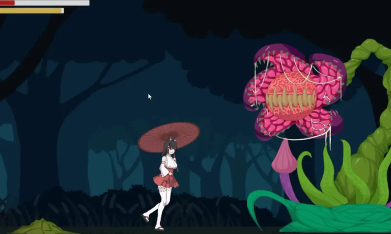 PC[像素动作ACT触手异种奸】退魔巫女~異種淫獄~官中+全CG解锁 [1+380M][百度盘]