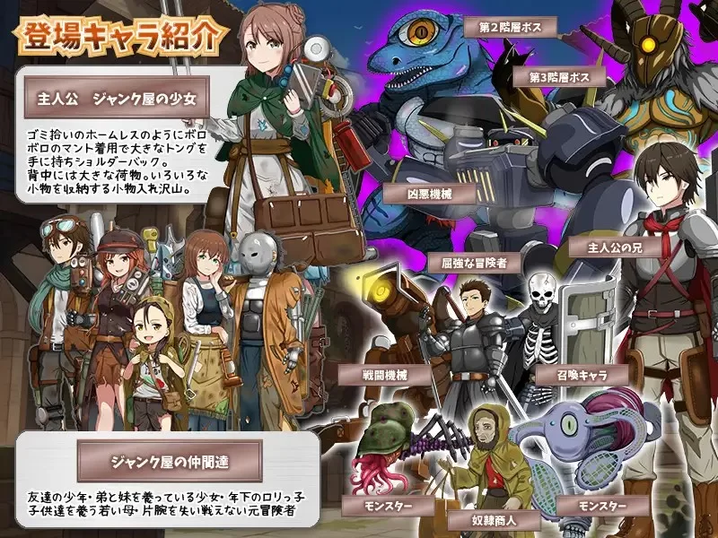 PC+AZ增添AZ[探索RPG/收集]废品店的地下城拾荒AI汉化版+作弊码 [2+670M][百度盘]