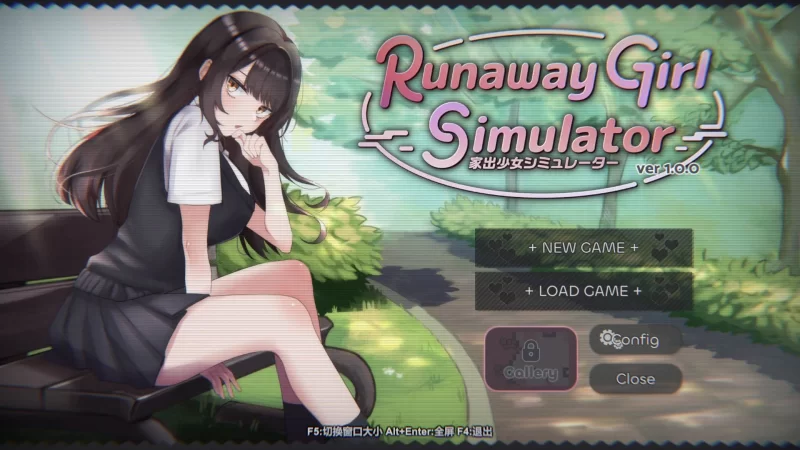 【互动SLG/中文/PC动态】家出少女模拟器 官方中文版【新作】 [1+1.7G][百度盘]