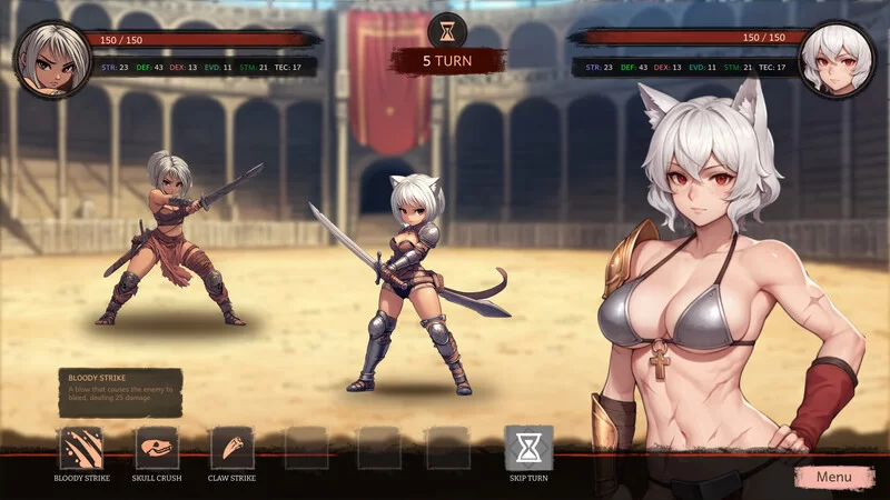 【战场SLG/全动态/官中】激情角斗场：阿奎隆之恋STEAM官中+DLC [1+1G][百度盘]