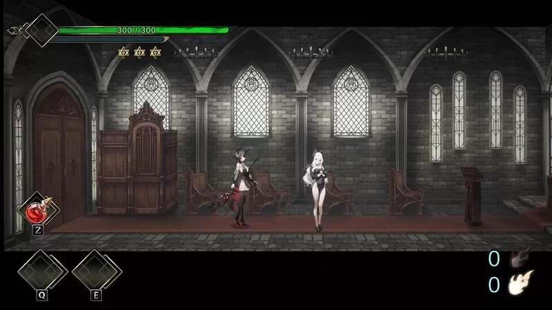 【PC/ACT/全动态】 苍蓝枯萎的梅莫里亚  Ver0.10 Demo版 [1+1.8G][百度盘]