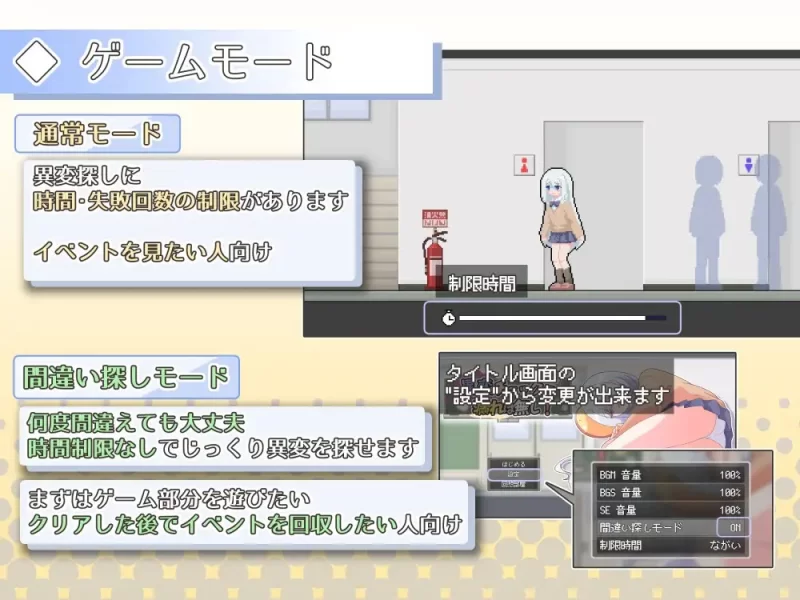 新汉化[互动SLG/找茬短篇/pc] 异变检查毫无疏漏内嵌AI汉化版+全回想存档 [300M] [1+300M][百度盘]