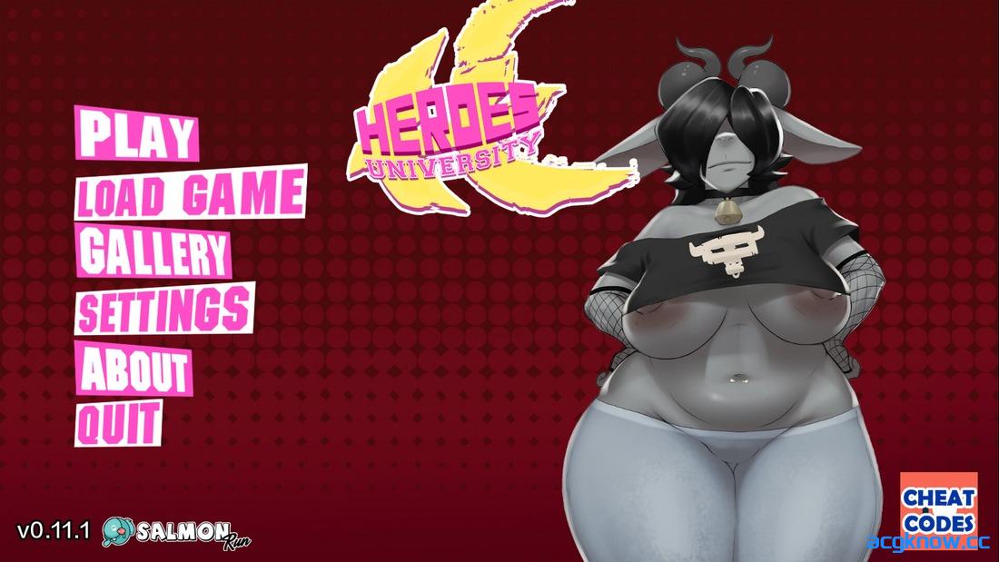 [PC+安卓][欧美SLG/汉化/动态] 英雄大学 H [v0.11.1] Heroes University H [1.06G]