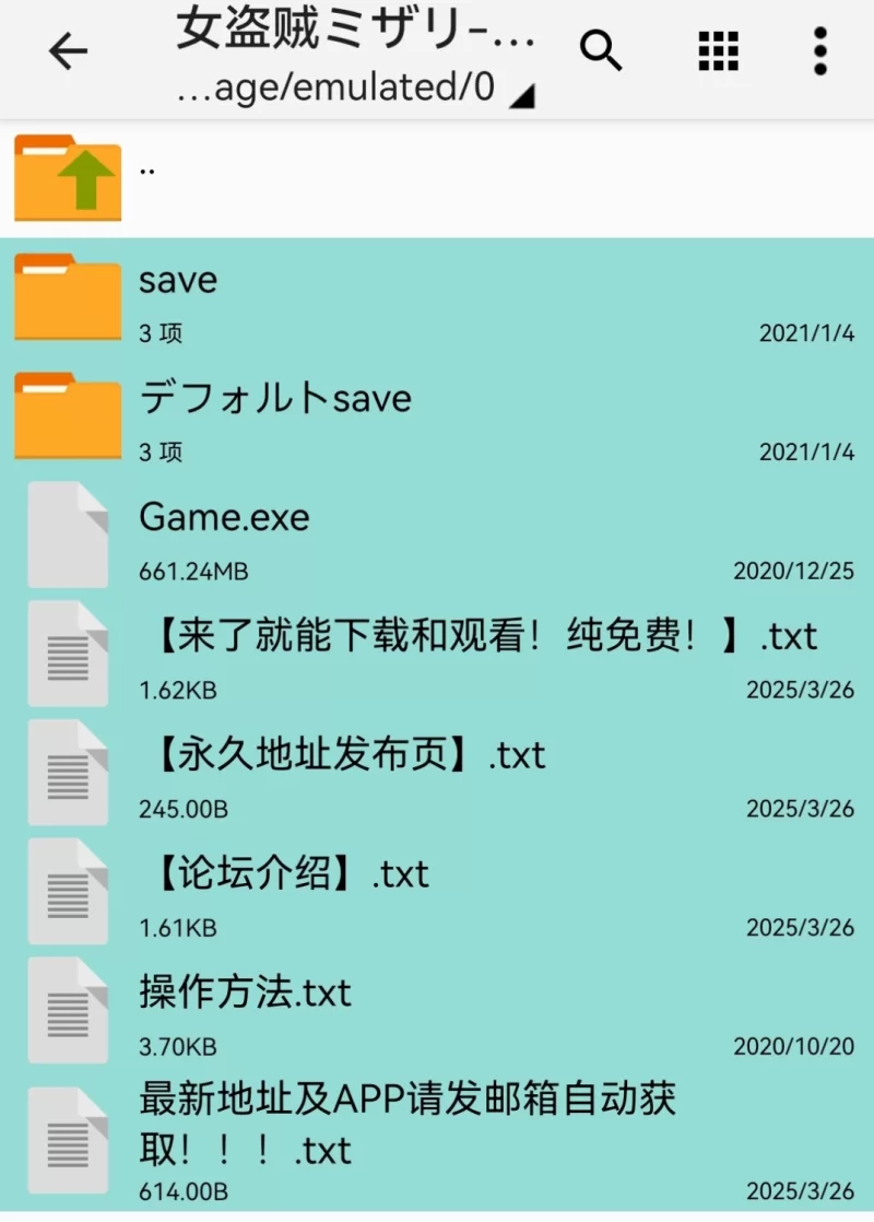 【PC/官中/动态/战斗H】女盗贼ミザリ-女盗贼米莉莎~神圣酶药与魔人之灯 DL完整正式版 [1+652.58M][百度盘]
