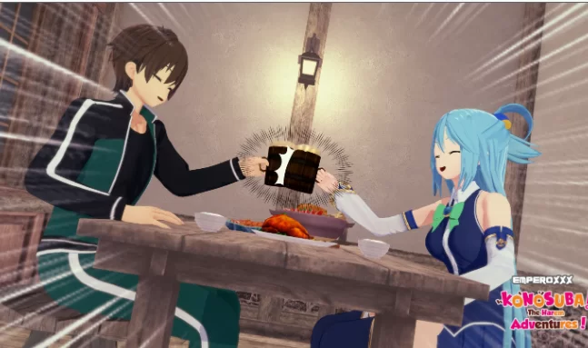 PC+安卓【素晴同人SLG】为美好的世界献上祝福后宫大冒险V2.7a [1+1.95G][百度盘]
