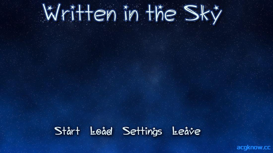 [PC+安卓][日系SLG/汉化] 写在天空 [v1.1] Written in the Sky [135M]