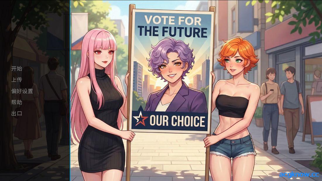 [PC+安卓][欧美SLG/汉化] 伪娘想当市长 [v1.0] Femboy Wants To Be Mayor [1.35G]