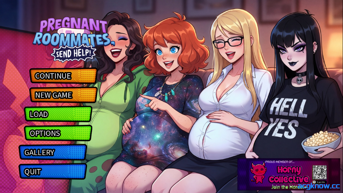 [PC+安卓][欧美SLG/官中] 室友怀孕, 救命! [v0.0.3] Pregnant Roommates, Send Help! [629M]