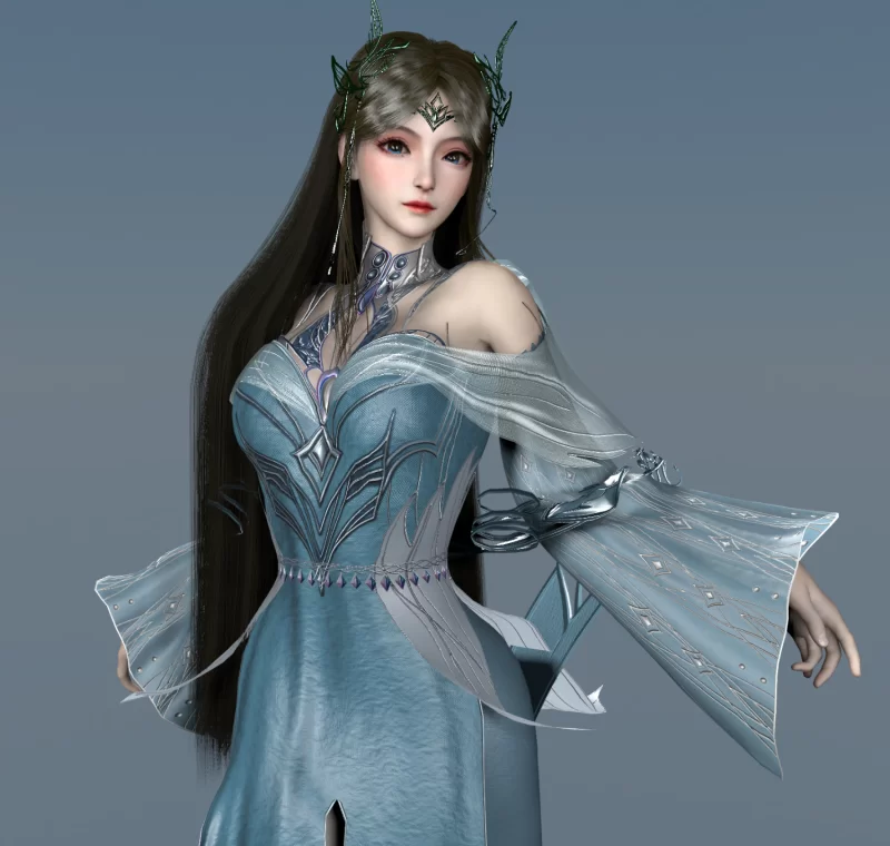 VAN 精品人物卡 斗罗大陆宁荣荣神装 [1p+387m][百度盘]