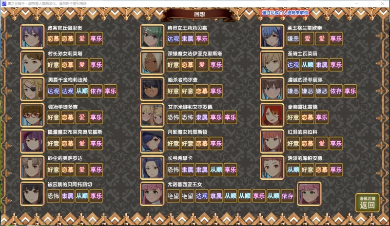 PC[战略经营掠夺SLG精翻汉化】黑之征服王Lord of V3.25 精翻汉化 [2+680M][百度盘]