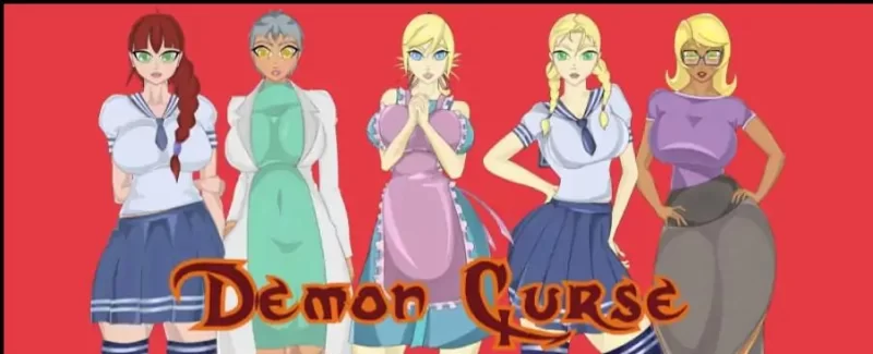 【腐败SLG/熟女/双端】Demon Curse恶魔诅咒v0.54汉化版 [2+1.40G][百度盘]