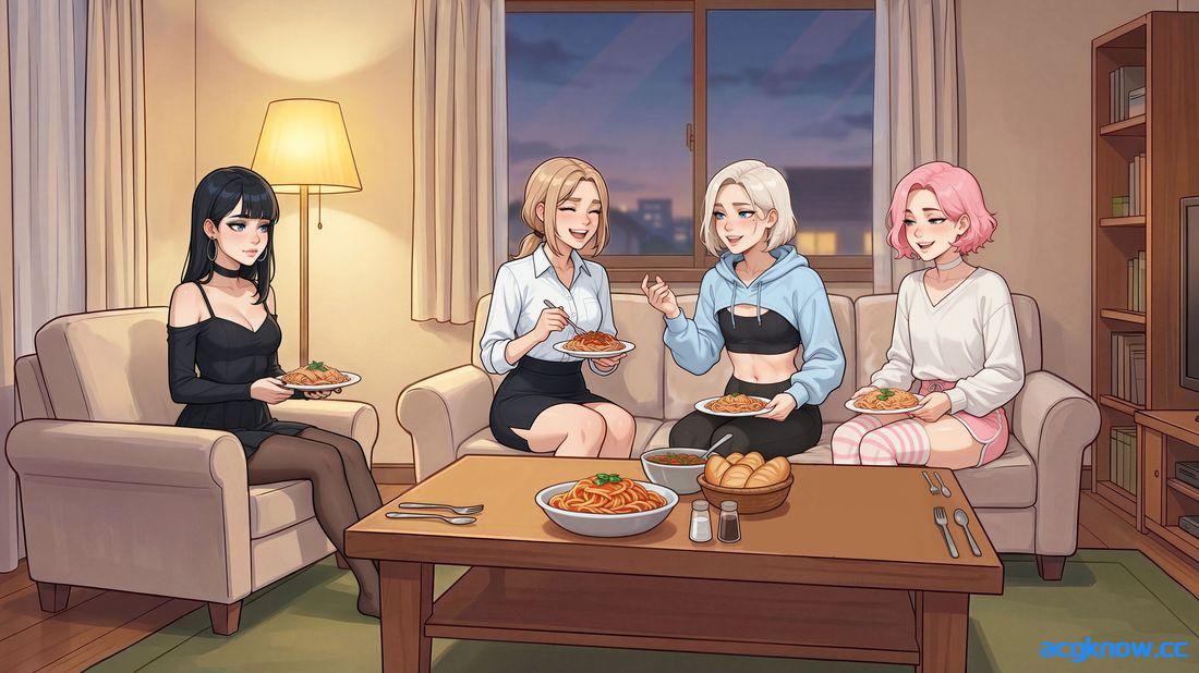 [PC+安卓] [欧美SLG/官中/动态] 伪娘与扶她温馨咖啡馆 [Demo] Femboy & Futa Cozy Cafe [347M]