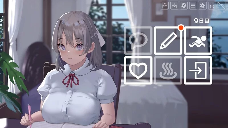 【大型互动SLG/触摸抚摸/全动态】夏色课程～V1.12a 机翻汉化 [1+13G][百度盘]