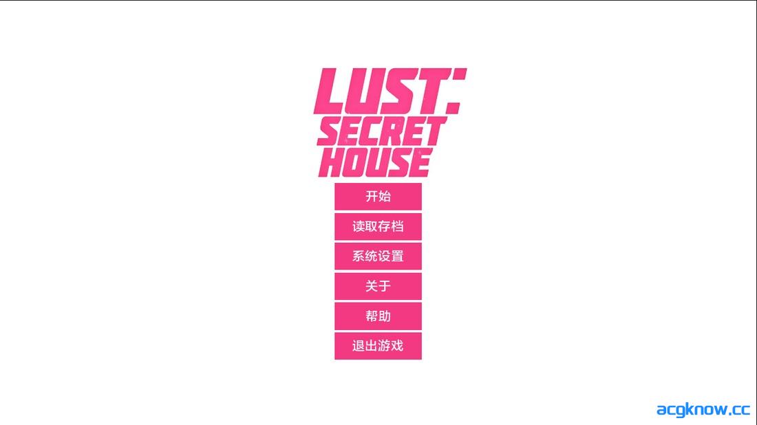 [PC+安卓][欧美SLG/汉化] 欲望:秘密小屋 [v0.1 Mini Demo] Lust:Secret House [1.44G]