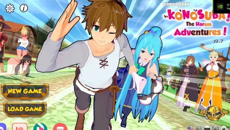 PC+安卓【素晴同人SLG调教凌辱】为美好的世界献上祝福:后宫大冒险V2.7a [1+2G][百度盘]