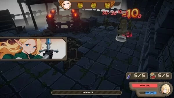 [地牢SLG/动态/新作/PC] 失落的精灵城堡 生肉版 [1+1.6G][百度盘]