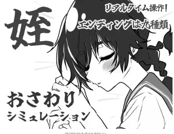 【PC/黑白SLG/触摸】姪路〜姪っ子おさわりシミュレーショ [1+400m][百度盘]