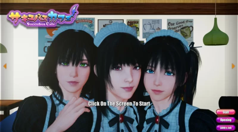 魅魔咖啡厅2.1.1官中版【PC+大型3D互动】/Succubus Cafe一键安装 [4+9.3G][百度盘]