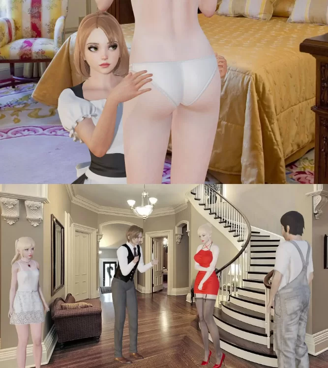 【欧美SLG/汉化/动态】伊丽莎白的流放v0.4汉化版PC+安卓782MB [1p+782MB][百度盘]
