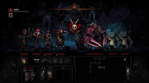 【大型SLG/官中/全动态/PC】暗黑地牢 Darkest Dungeon 官方中文版+荡欲拓展MOD [1+6G][百度盘]