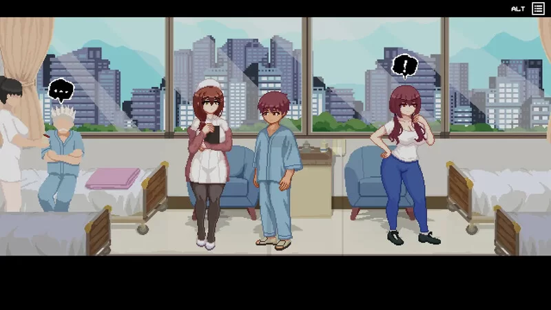 【脱出ACT/探索解密/像素全动态/官中】医院的诱惑V1.0 DL官中 [1+200MB][百度盘]