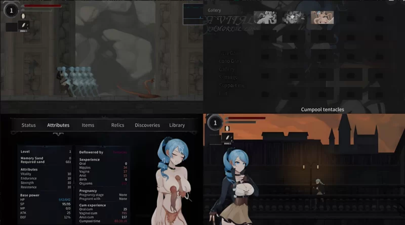 [pc/横版ACT/全动态/步兵] La Vitalis : 永恆的欠損 Immortal Loss V0.27 [1+1g][百度盘]
