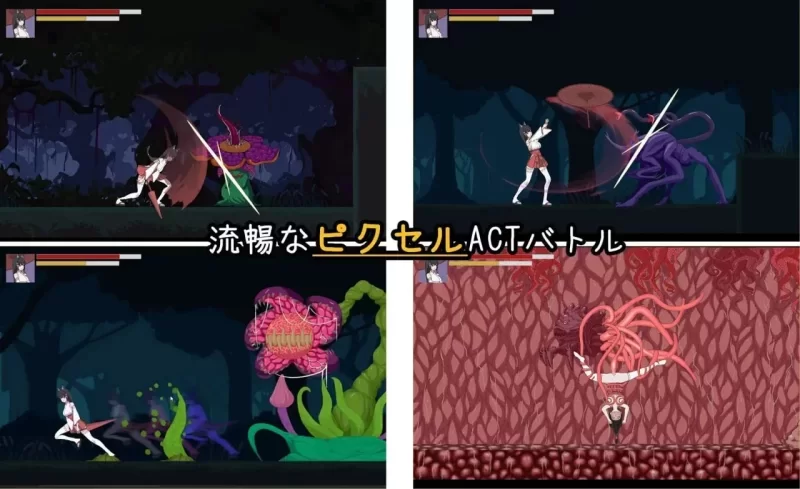 【PC/日系ACT/官中/全动态/像素】退魔巫女-異種银獄 官方中… [1+362M][百度盘]