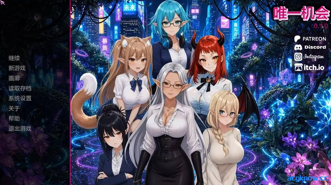 [PC+安卓][日系SLG/汉化/动态] 唯一机会: 变态RPG [v0.1.0] OnlyChance: Hentai RPG [1.29G]