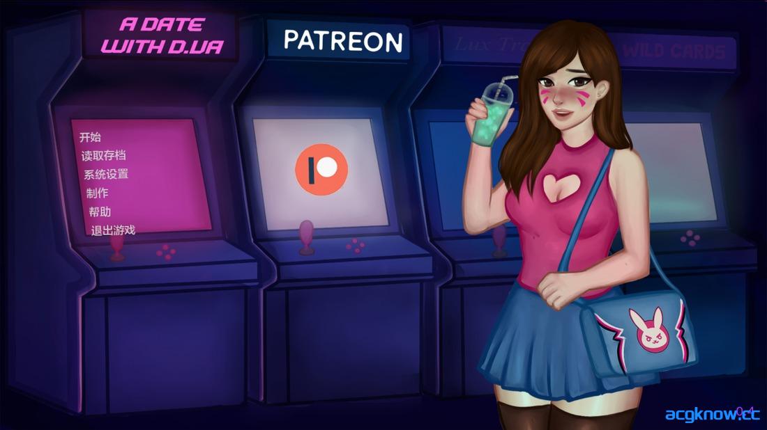 [PC+安卓] [欧美SLG/汉化/动态] 与D.Va的约会 [v0.4] A Date with D.Va [2.73G]